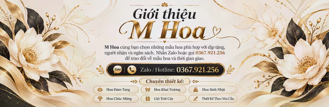 Ảnh bìa Shop hoa tươi Xã Mỹ Thái Bắc Ninh - Chọn hoa vừa ý, gửi trao tận tâm